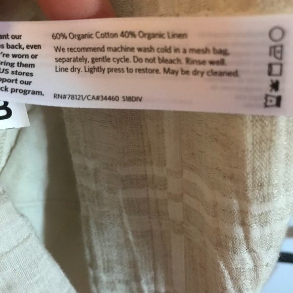 Eileen Fisher Linen/Cotton Jacket - Picture 4 of 4